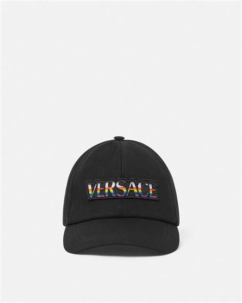 versace pride hat|Pride Embroidered Logo Baseball Cap .